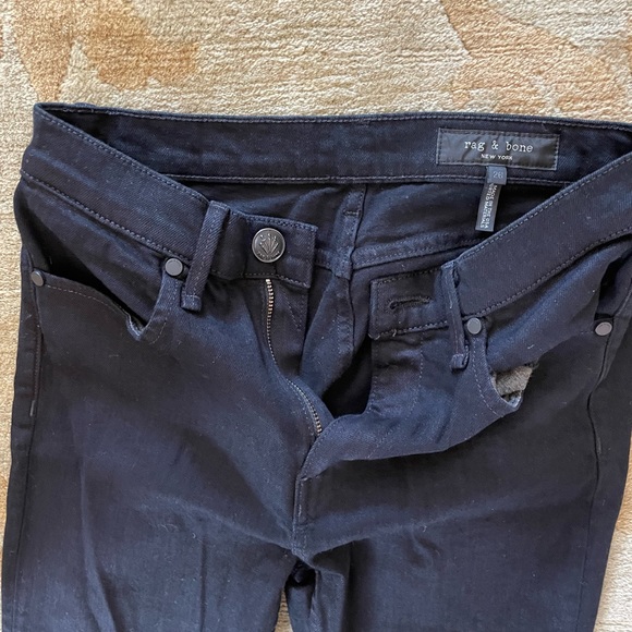 Rag & Bone Boot Cut Black Jeans size 26 - Picture 2 of 2